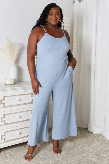 Cloud Nine V-Neck Jumpsuit