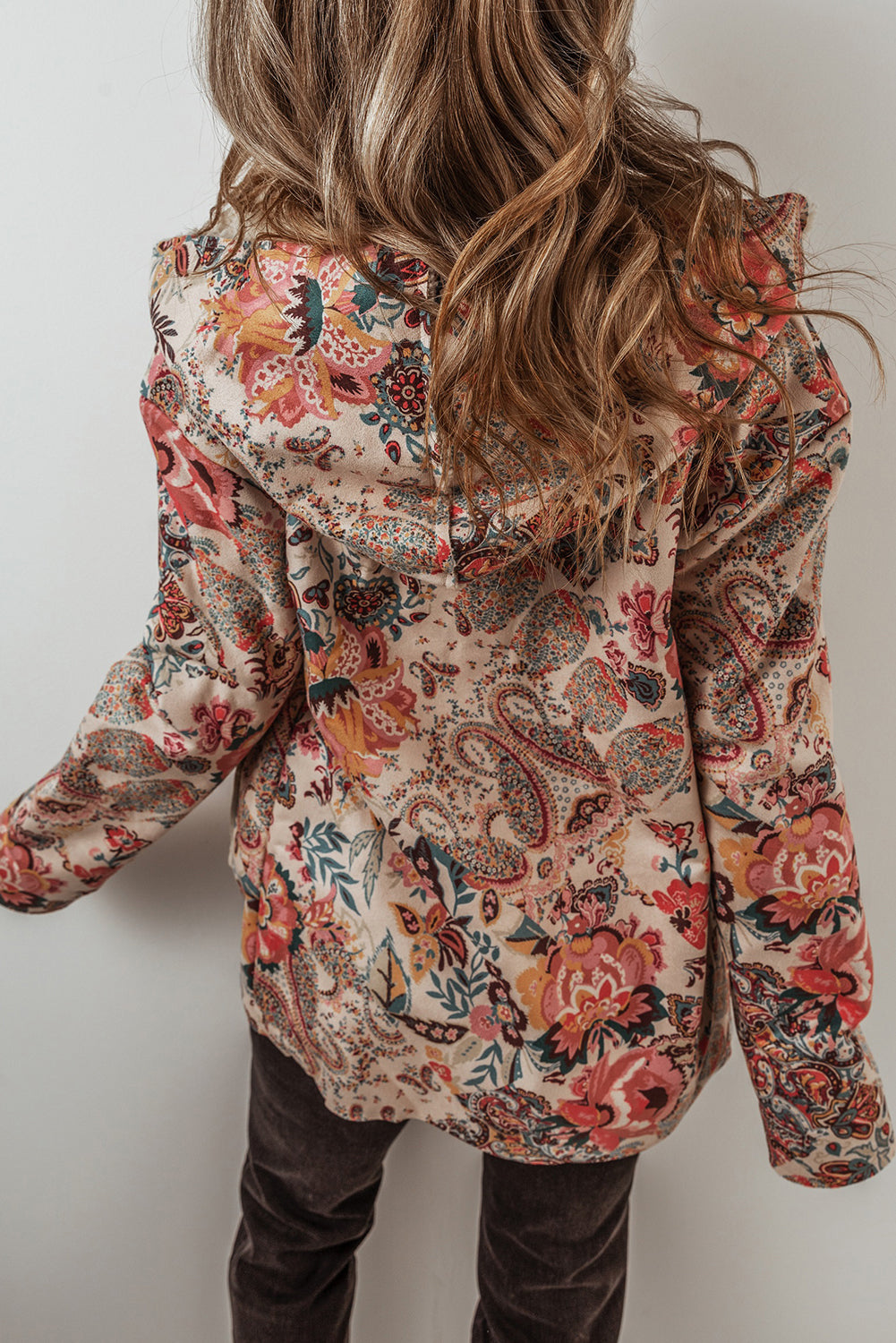 Botanical Bliss Fleece-Lined Hoodie