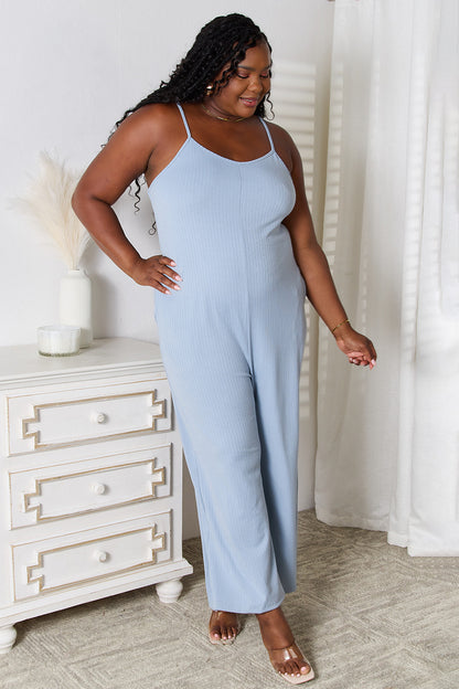Cloud Nine V-Neck Jumpsuit