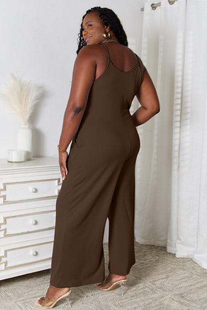 Cloud Nine V-Neck Jumpsuit