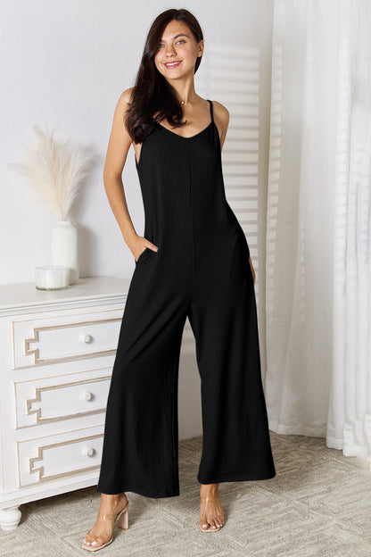 Cloud Nine V-Neck Jumpsuit