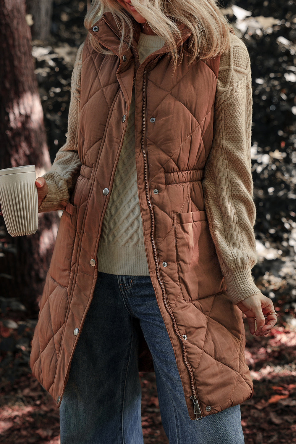 Amanda Quilted Puffer Vest