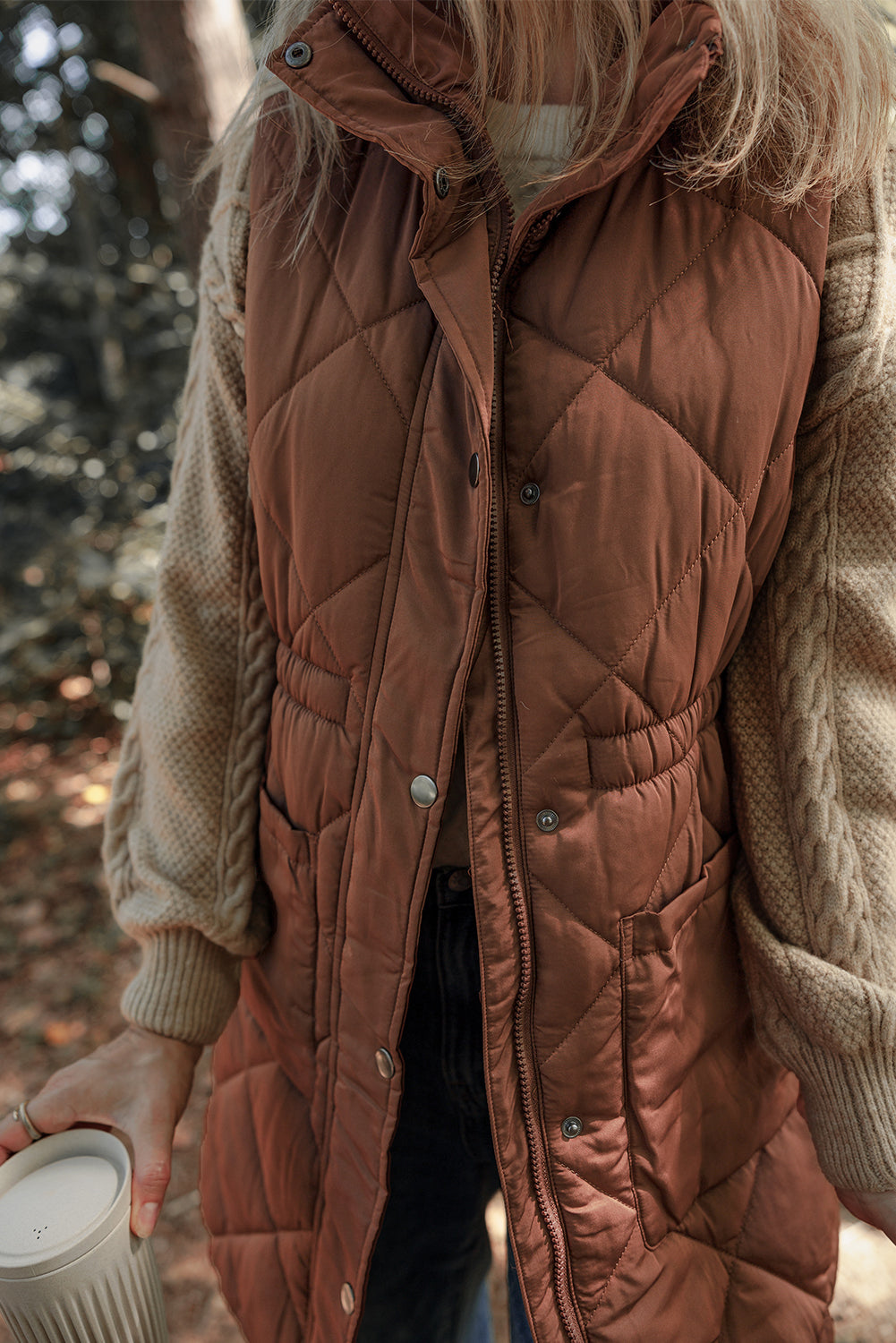 Amanda Quilted Puffer Vest