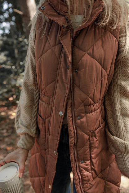 Amanda Quilted Puffer Vest