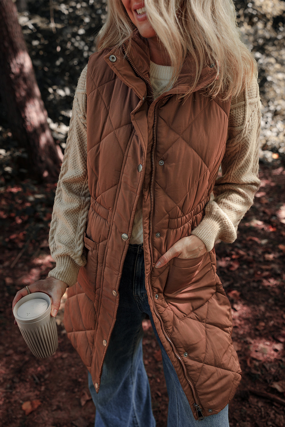 Amanda Quilted Puffer Vest