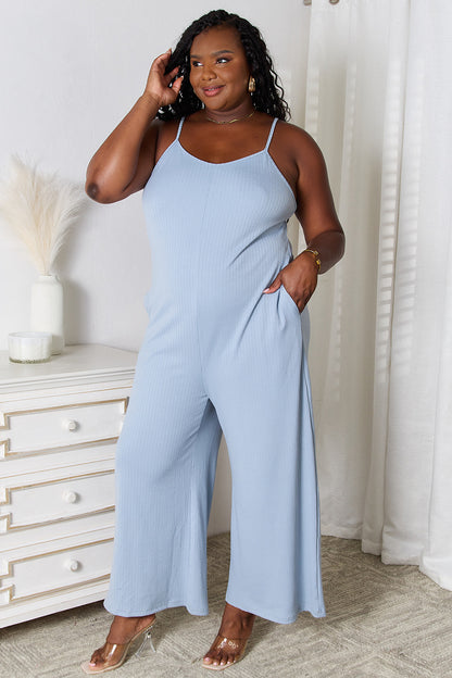 Cloud Nine V-Neck Jumpsuit
